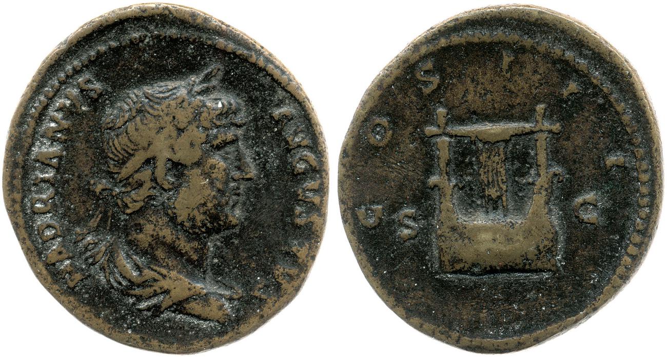 аверс RIC II, Part 3 (second edition) Hadrian 757
