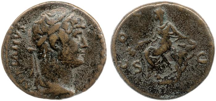 реверс RIC II, Part 3 (second edition) Hadrian 751