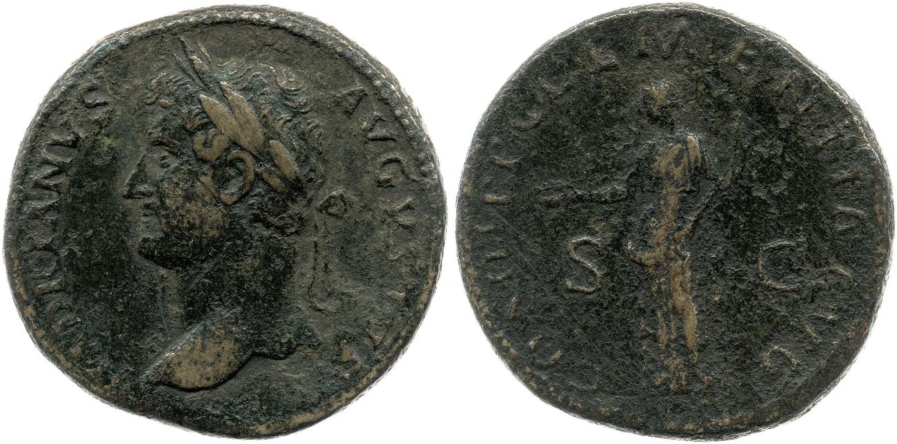 аверс RIC II, Part 3 (second edition) Hadrian 1259
