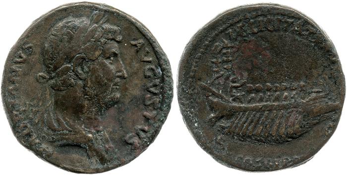 RIC II, Part 3 (second edition) Hadrian 1314, реверс, Британский музей