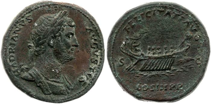 реверс RIC II, Part 3 (second edition) Hadrian 1313