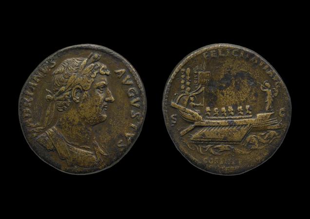 RIC II, Part 3 (second edition) Hadrian 1313, реверс, Британский музей