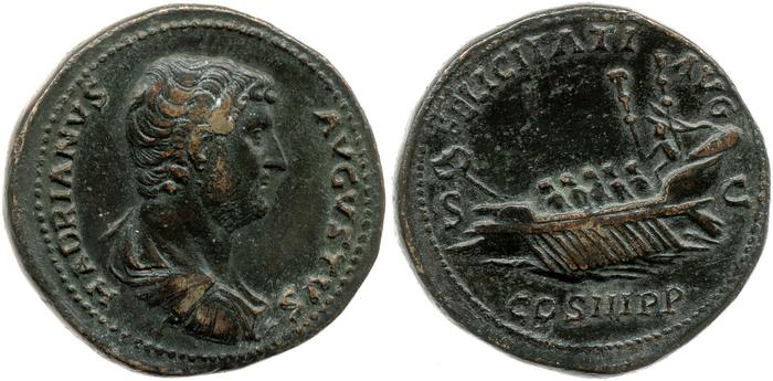 RIC II, Part 3 (second edition) Hadrian 1297, реверс, bm