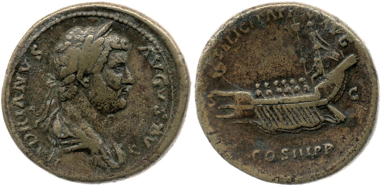 аверс RIC II, Part 3 (second edition) Hadrian 1291