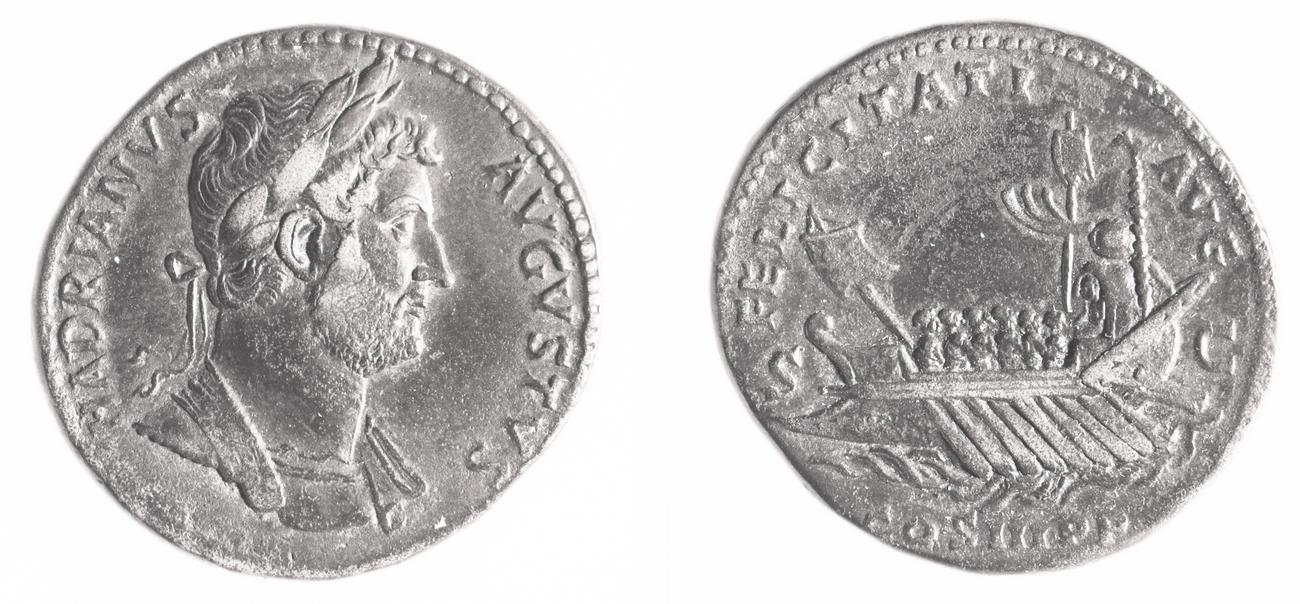 RIC II, Part 3 (second edition) Hadrian 1290, аверс, bm