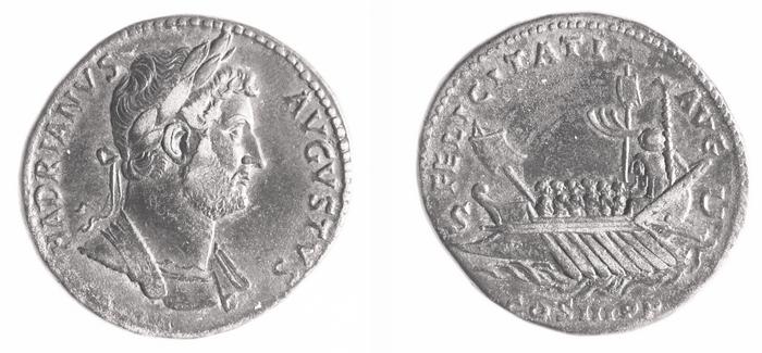 RIC II, Part 3 (second edition) Hadrian 1290, реверс, bm