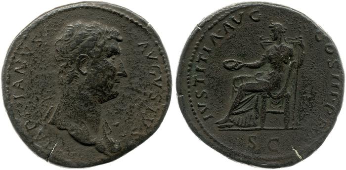 реверс RIC II, Part 3 (second edition) Hadrian 1216
