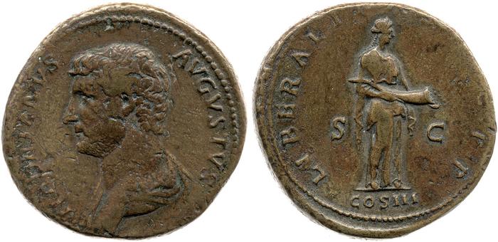 реверс RIC II, Part 3 (second edition) Hadrian 1169