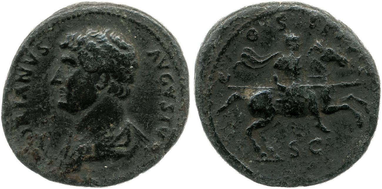 аверс RIC II, Part 3 (second edition) Hadrian 1363
