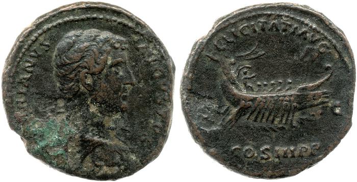 RIC II, Part 3 (second edition) Hadrian 1326, реверс, Британский музей
