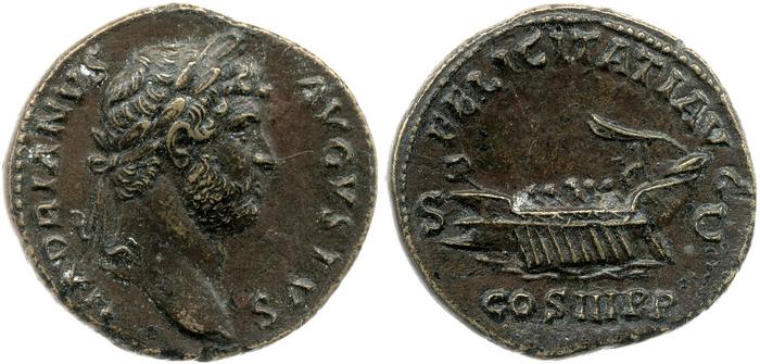 реверс RIC II, Part 3 (second edition) Hadrian 1299