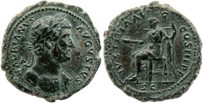 реверс RIC II, Part 3 (second edition) Hadrian 1231
