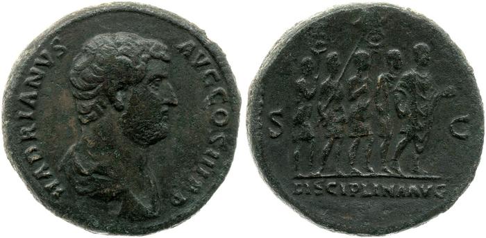 reverse RIC II, Part 3 (second edition) Hadrian 1906
