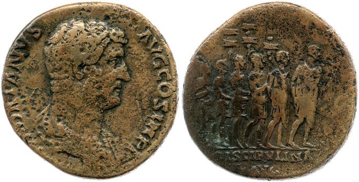 reverse RIC II, Part 3 (second edition) Hadrian 1913
