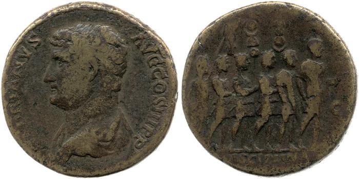 реверс RIC II, Part 3 (second edition) Hadrian 1914