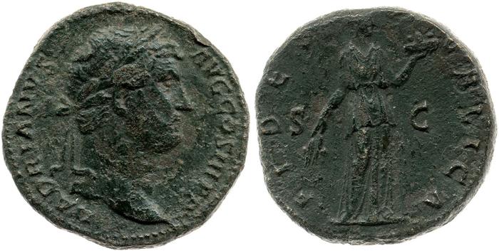 RIC II, Part 3 (second edition) Hadrian 2266, реверс, Британский музей