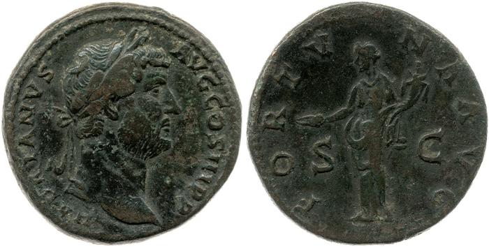 reverse RIC II, Part 3 (second edition) Hadrian 2116