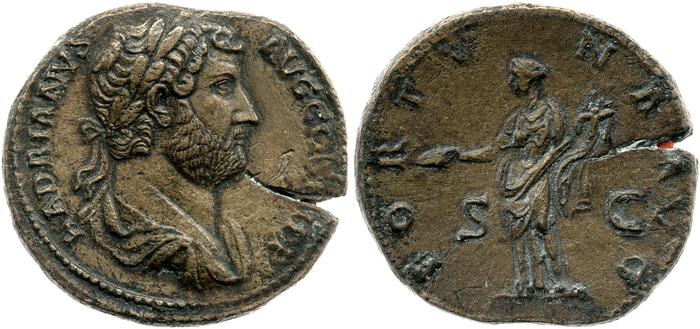 reverse RIC II, Part 3 (second edition) Hadrian 2118