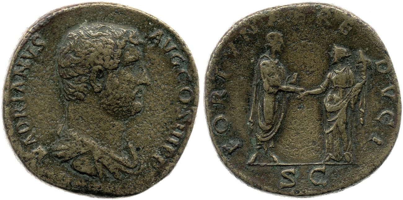 obverse RIC II, Part 3 (second edition) Hadrian 2098