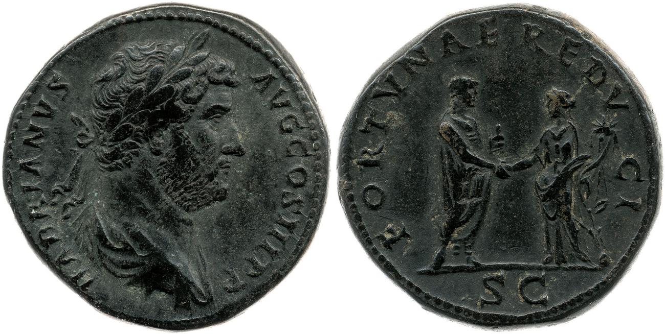 obverse RIC II, Part 3 (second edition) Hadrian 2097