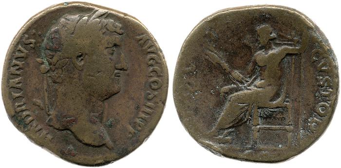 reverse RIC II, Part 3 (second edition) Hadrian 2162