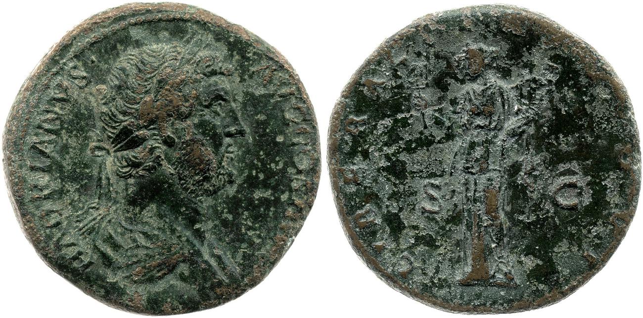 аверс RIC II, Part 3 (second edition) Hadrian 2126