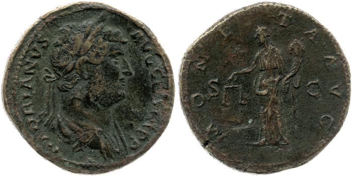 реверс RIC II, Part 3 (second edition) Hadrian 2279