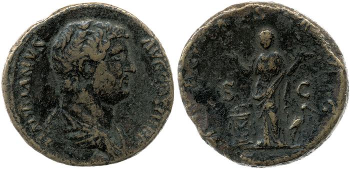 reverse RIC II, Part 3 (second edition) Hadrian 2135