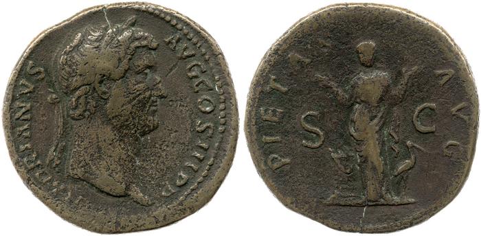 reverse RIC II, Part 3 (second edition) Hadrian 2132