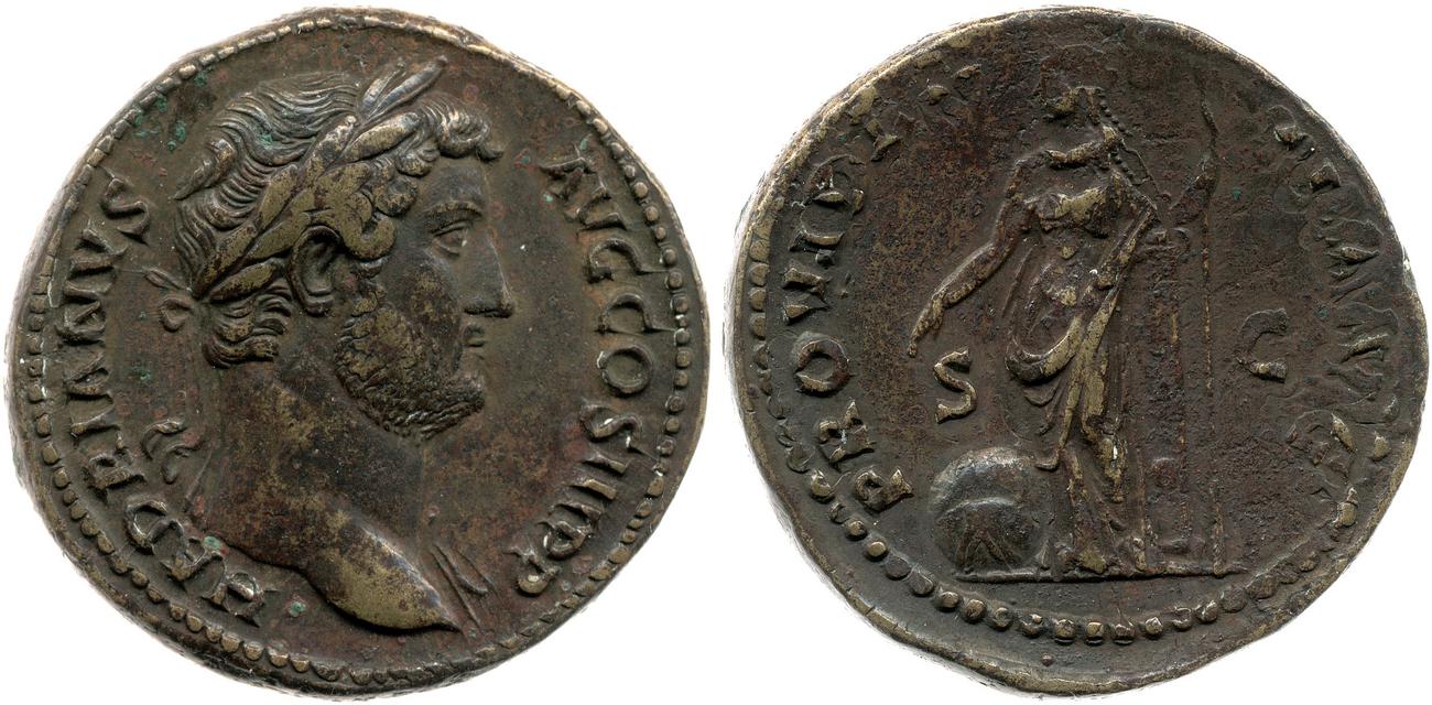 RIC II, Part 3 (second edition) Hadrian 2384, аверс, bm