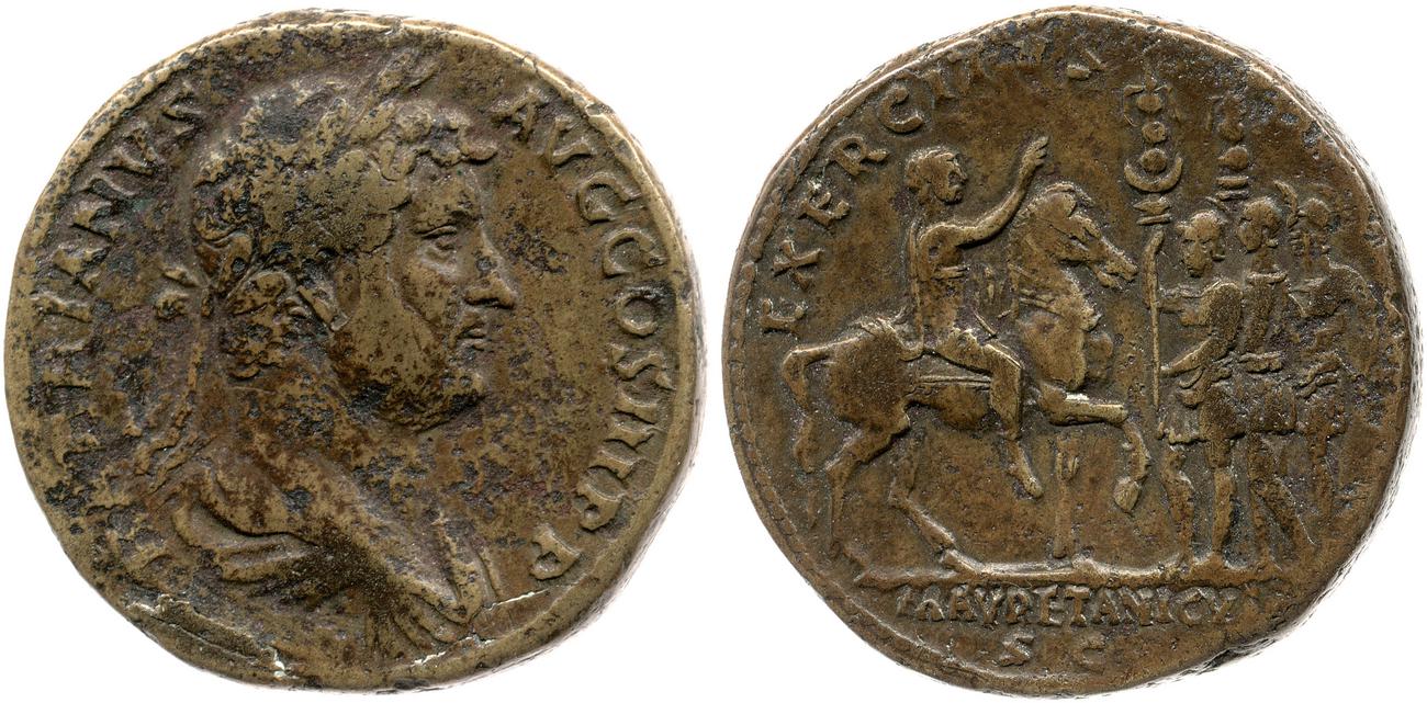 obverse RIC II, Part 3 (second edition) Hadrian 1942