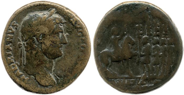 реверс RIC II, Part 3 (second edition) Hadrian 1951