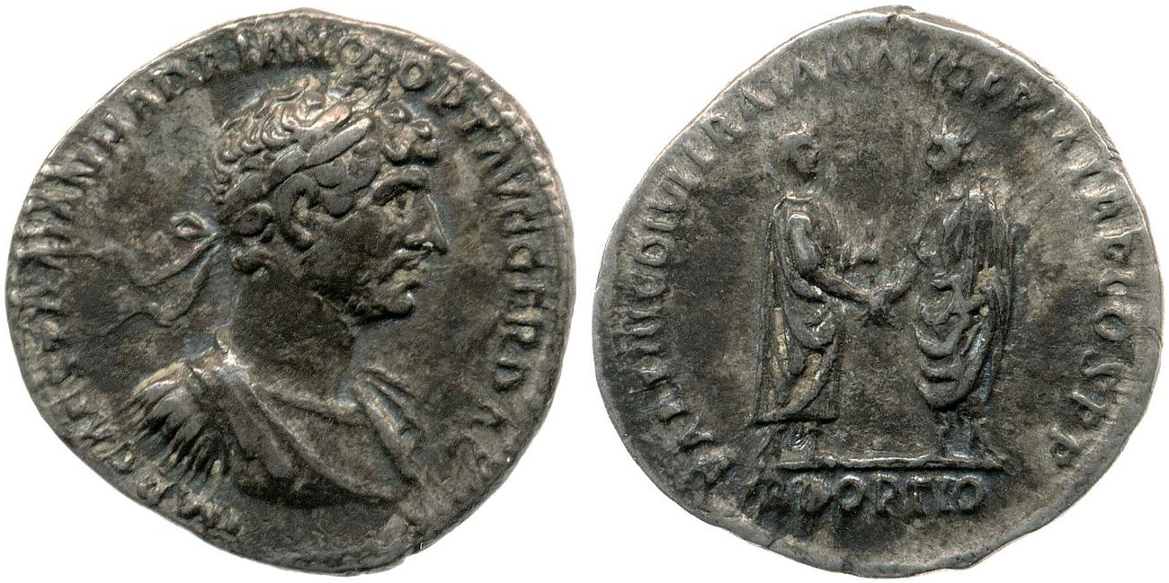 RIC II, Part 3 (second edition) Hadrian 9, аверс, bm