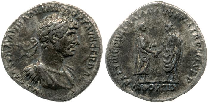 RIC II, Part 3 (second edition) Hadrian 9, реверс, bm