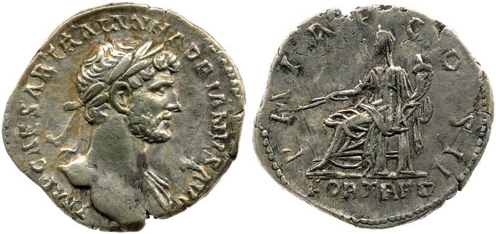 RIC II, Part 3 (second edition) Hadrian 114, реверс, Британский музей