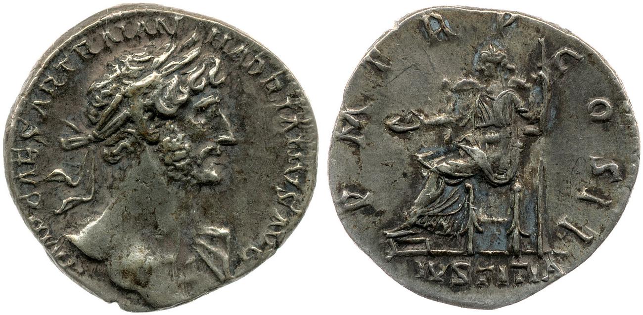 аверс RIC II, Part 3 (second edition) Hadrian 117