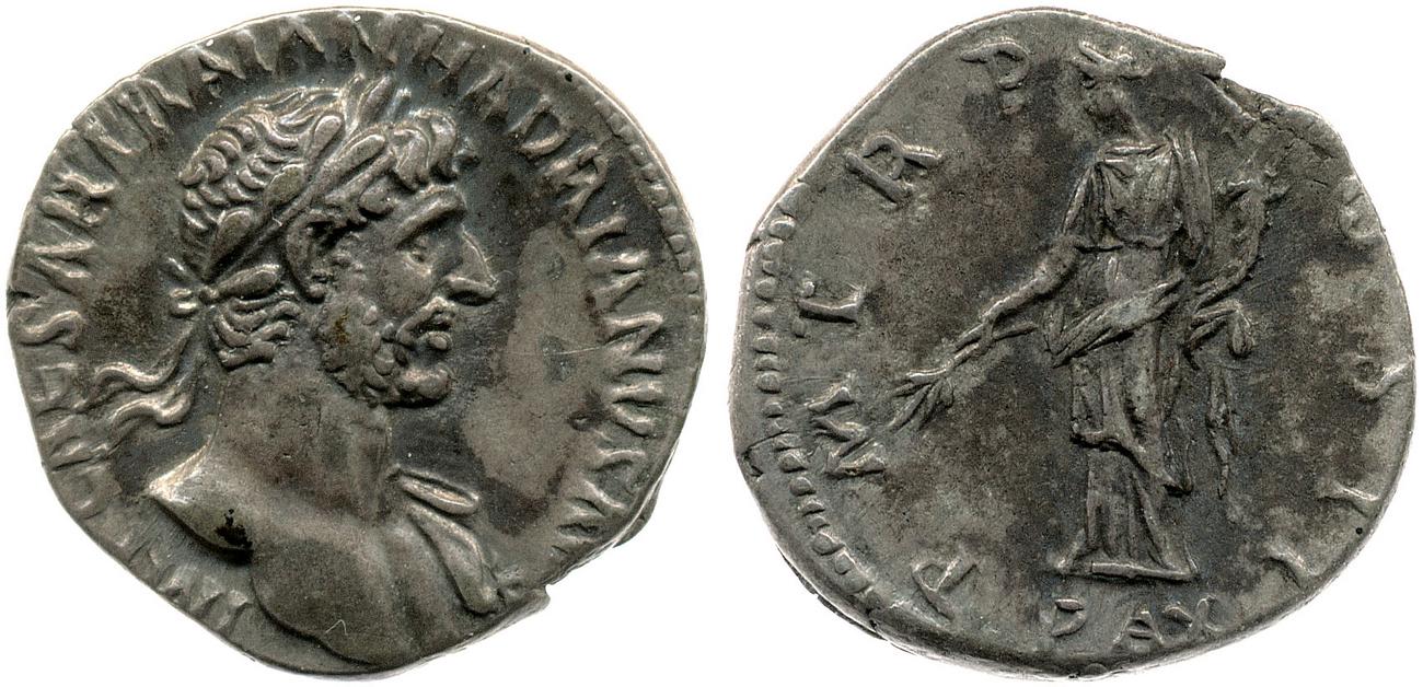 RIC II, Part 3 (second edition) Hadrian 124, аверс, bm