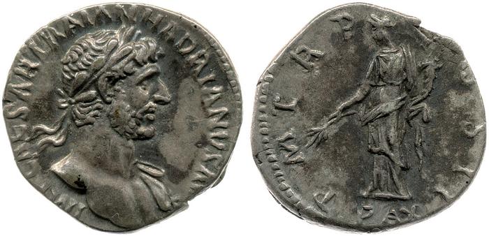RIC II, Part 3 (second edition) Hadrian 124, реверс, bm