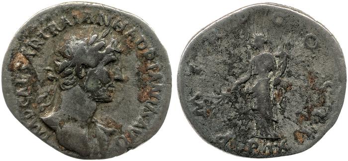 RIC II, Part 3 (second edition) Hadrian 124, реверс, bm