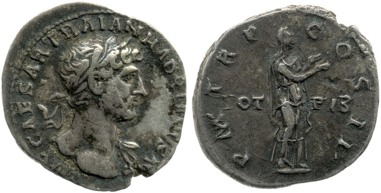 аверс RIC II, Part 3 (second edition) Hadrian 140