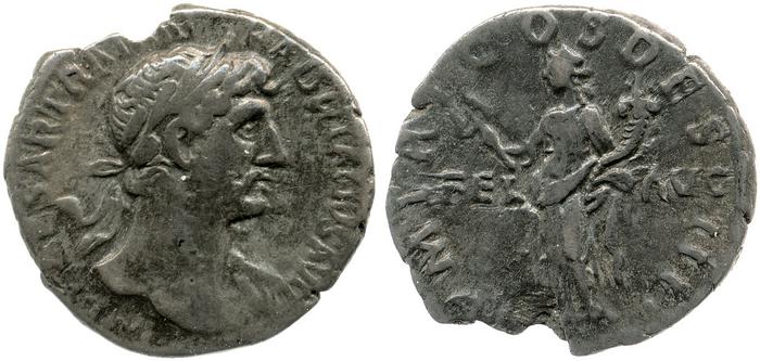 реверс RIC II, Part 3 (second edition) Hadrian 171