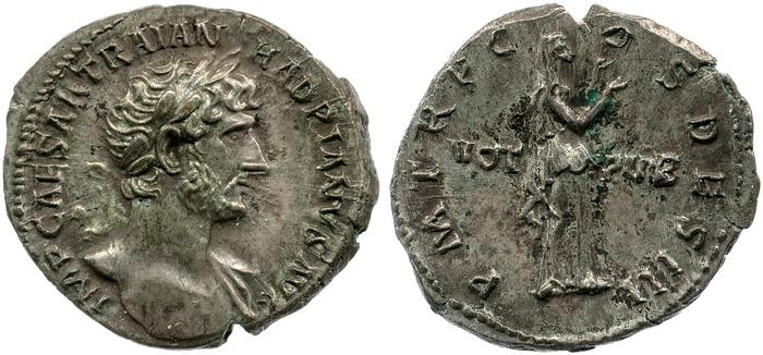 реверс RIC II, Part 3 (second edition) Hadrian 176