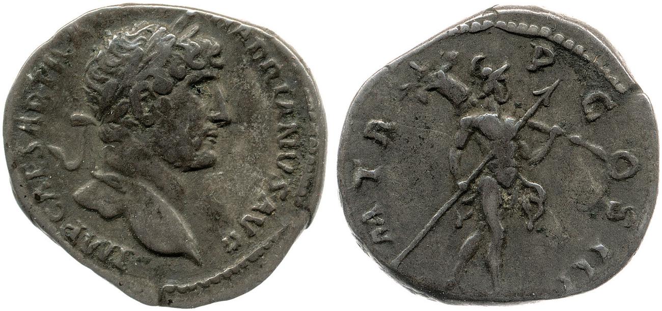 аверс RIC II, Part 3 (second edition) Hadrian 320