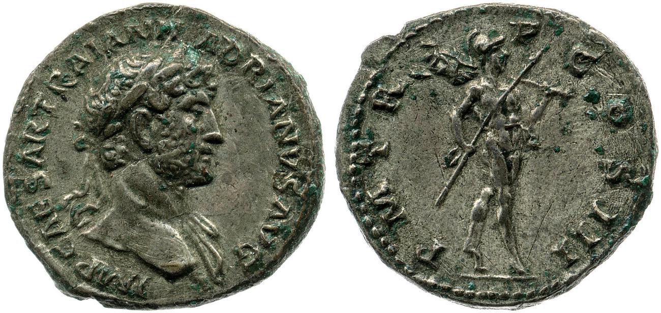 RIC II, Part 3 (second edition) Hadrian 320, аверс, bm