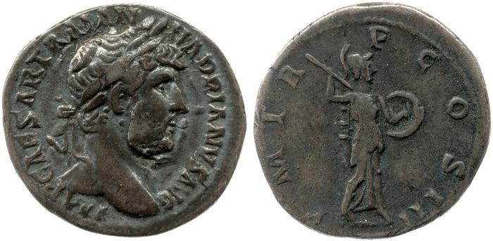 реверс RIC II, Part 3 (second edition) Hadrian 516