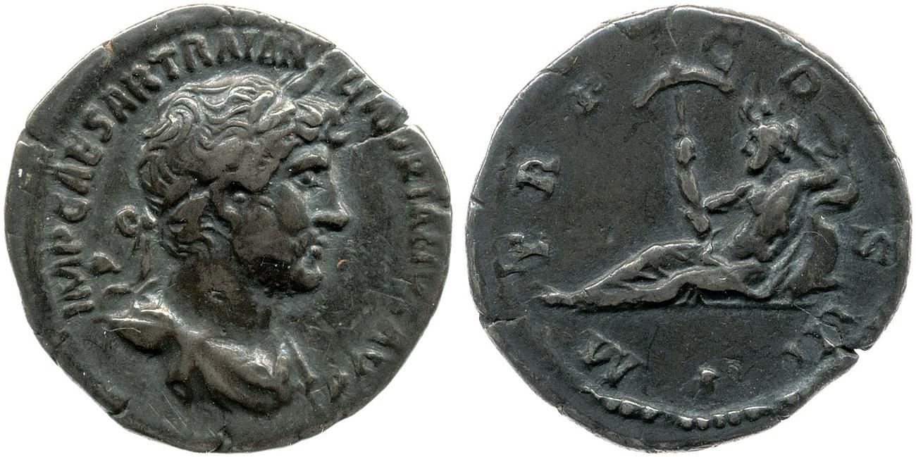 аверс RIC II, Part 3 (second edition) Hadrian 523
