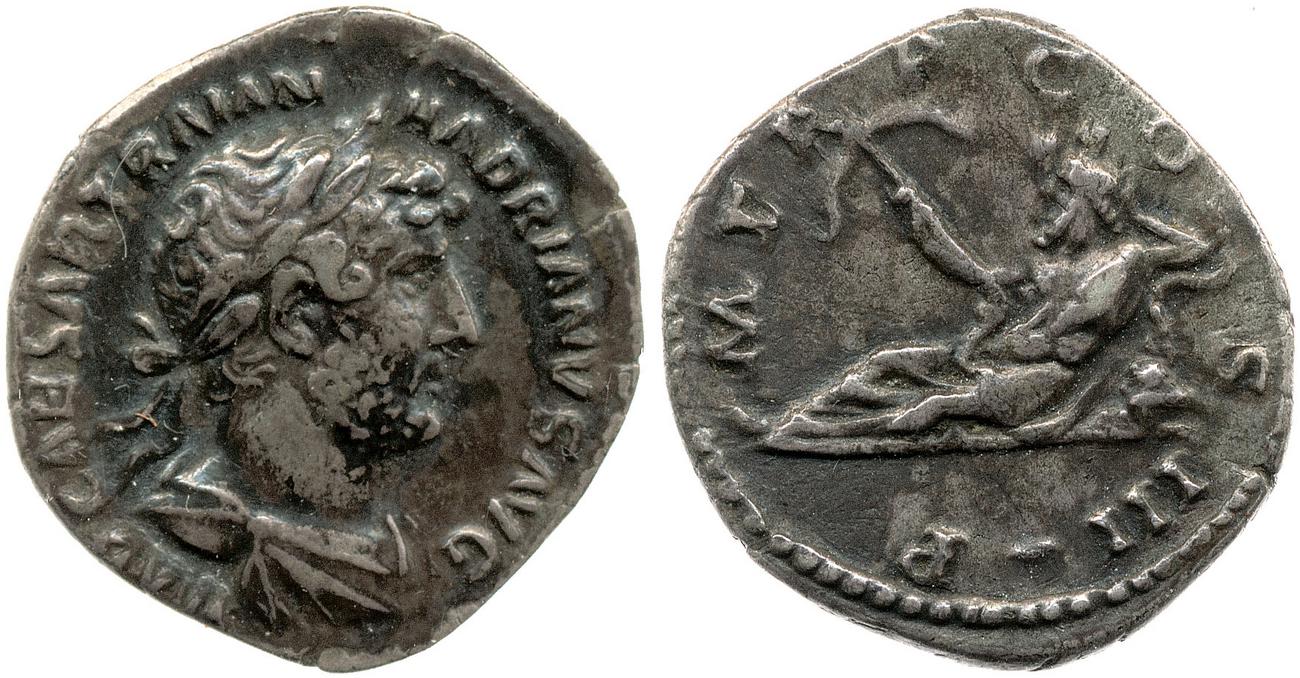 RIC II, Part 3 (second edition) Hadrian 523, аверс, bm