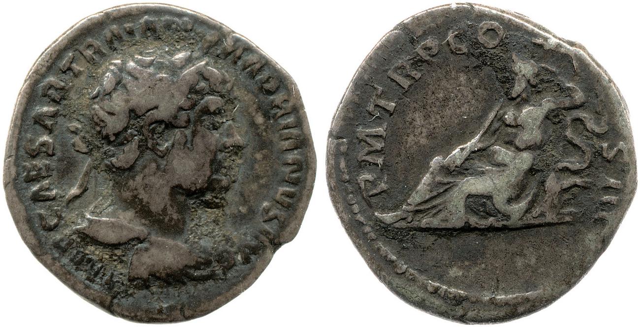 RIC II, Part 3 (second edition) Hadrian 523, аверс, bm