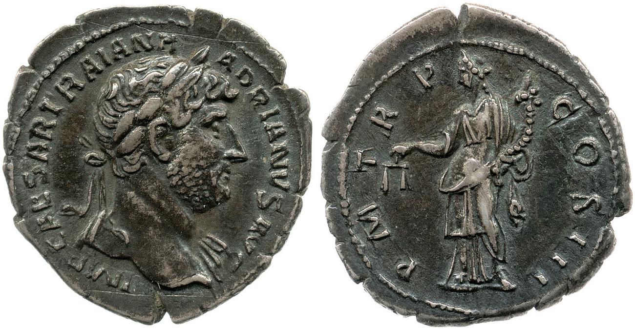 RIC II, Part 3 (second edition) Hadrian 385, аверс, bm