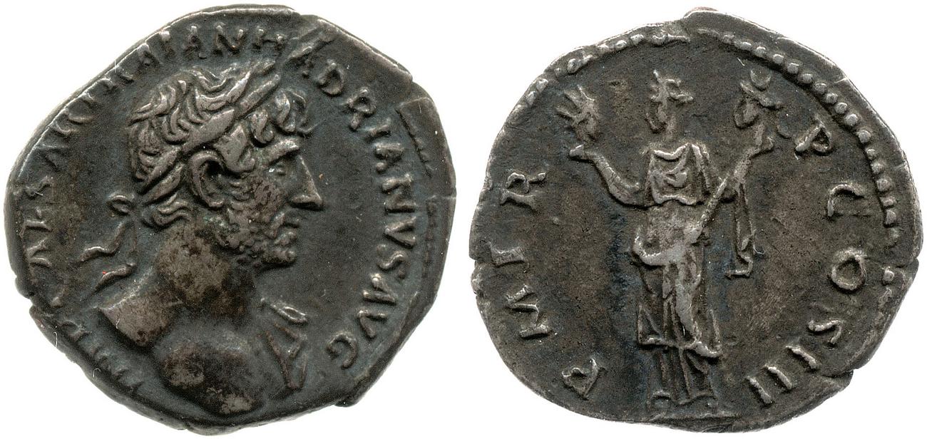 obverse RIC II, Part 3 (second edition) Hadrian 215